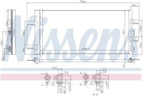 Nissens 940686 - CONDENSADOR BMW 1 F40 (19-) 116 D