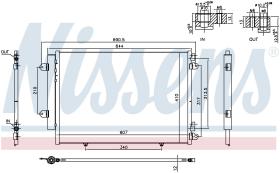 Nissens 940691 - CONDENSADOR SUZUKI SX4 S-CROSS(13-)