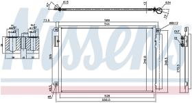 Nissens 940693 - CONDENSADOR FIAT 500(312)(07-)0.9 T