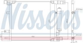 Nissens 940702 - CONDENSADOR NISSAN VERSA 14-