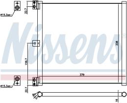 Nissens 940703 - CONDENSADOR PORSCHE 911(991)(12-)3.