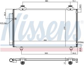  940708 - CONDENSADOR TOYOTA COROLLA VERSO(R1