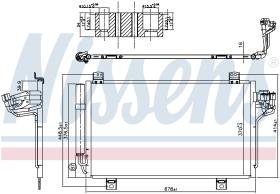 Nissens 940723 - CONDENSADOR MAZDA 3 (BM) (13-) 1.5