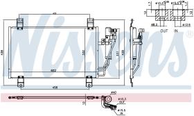 Nissens 940725 - CONDENSADOR MAZDA 2 III(DJ)5 DOORS(