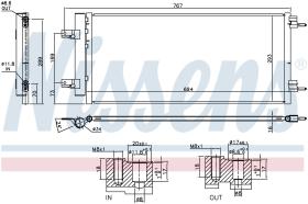 Nissens 940734 - CONDENSADOR VAUXHALL ASTRA K (15-)