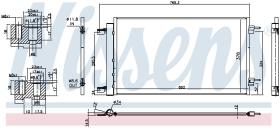 Nissens 940735 - CONDENSADOR OPEL ASTRA K(15-)1.4 I