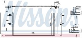 Nissens 940743 - CONDENSADOR VOLVO XC 90 II(14-)T5