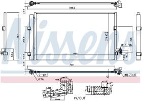 Nissens 940748 - CONDENSADOR BMW 5 G30-G31 (15-) 520