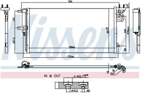 Nissens 940764 - CONDENSADOR FORD KUGA (CBS) (13-) 1