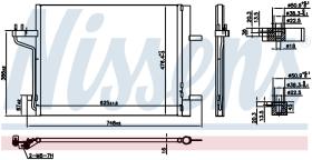 Nissens 940767 - CONDENSADOR FORD KUGA (CBS) (13-) 2