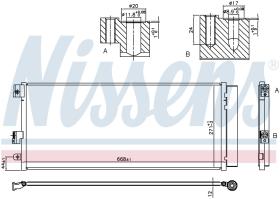 Nissens 940791 - CONDENSADOR OPEL ADAM(13-)1.0 TURBO