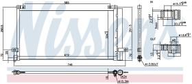 Nissens 940803 - CONDENSADOR VOLVO FMX(10-)D11-330 H