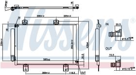 Nissens 940810 - CONDENSADOR HONDA JAZZ(GK)(13-)1.5