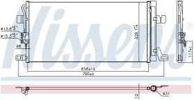 Nissens 940827 - CONDENSADOR AUDI Q5/SQ5(16-)2.0 TFS