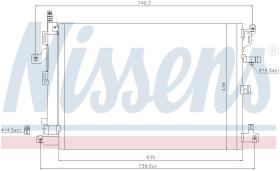 Nissens 940830 - CONDENSADOR VOLVO-SHANGAN XC CLASSI