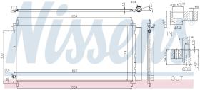 Nissens 941038 - CONDENSADOR TOYOTA AURIS(E18#)(12-)