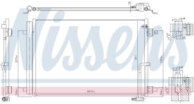 Nissens 941050 - CONDENSADOR AUDI A 8/S 8(4H)(10-)S8