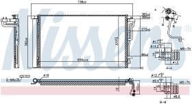 Nissens 941055 - CONDENSADOR HYUNDAI ELANTRA(AD)(15-