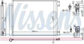 Nissens 941060 - CONDENSADOR RENAULT SCENIC IV(16-)1