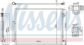 Nissens 941065 - CONDENSADOR ALFA ROMEO GIULIA(952)(