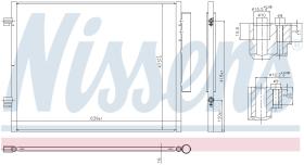 Nissens 941066 - CONDENSADOR ALFA ROMEO GIULIA(952)(