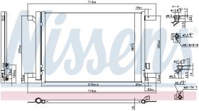 Nissens 941067 - CONDENSADOR AUDI A 3/S 3(8V)(12-)1.