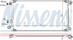 Nissens 941071 - CONDENSADOR TOYOTA PRIUS(ZVW50.52)(