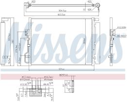 Nissens 941072 - CONDENSADOR HYUNDAI TUCSON(TL)(15-)