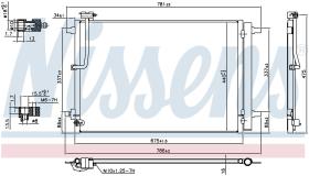 Nissens 941077 - CONDENSADOR AUDI A 8/S 8(4H)(10-)2.