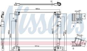 Nissens 941078 - CONDENSADOR FIAT FULLBACK(KT)(16-)2