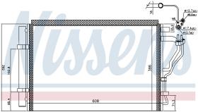 Nissens 941126 - CONDENSADOR HYUNDAI ELANTRA(MD/UD)(