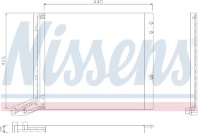 Nissens 94113 - CONDENSADOR LANCIA THEMA(834)(84-)2