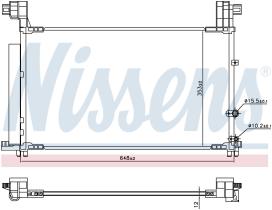 Nissens 941149 - CONDENSADOR LEXUS IS III(ASE30.AVE3