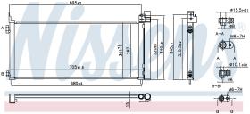 Nissens 941150 - CONDENSADOR LEXUS NX(AGZ10.AYZ10.ZG