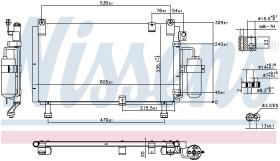 Nissens 941153 - CONDENSADOR ISUZU D-MAX(02-)3.0 DIT