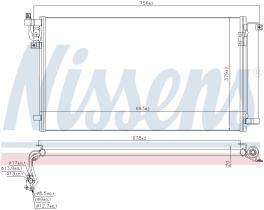 Nissens 941159 - CONDENSADOR HYUNDAI GENESIS(HI)(16-