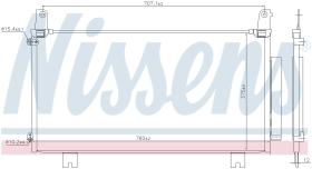 Nissens 941169 - CONDENSADOR HONDA CR-V(RW.RT5.RT6)(