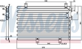  94208 - CONDENSADOR FIAT COUPE(175)(93-)2.0