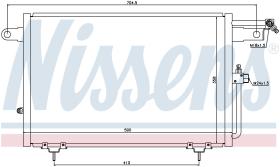 Nissens 94213 - CONDENSADOR AUDI 100(C4)(90-)2.3 I