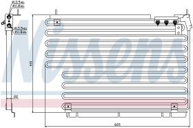  94216 - CONDENSADOR VOLVO V90(96-)2.0 I TUR