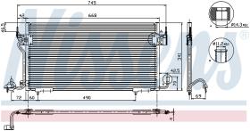 Nissens 94218 - CONDENSADOR PEUGEOT PARTNER (M)(96-