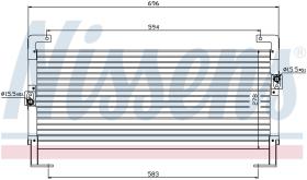 Nissens 94262 - CONDENSADOR DODGE NEON I(95-)1.8 I