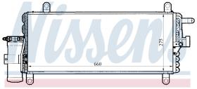 Nissens 94280 - CONDENSADOR FIAT PUNTO I(176)(93-)6