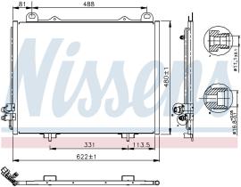  94285 - CONDENSADOR MERCEDES E-CLASS W 210(