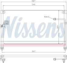 Nissens 94294 - CONDENSADOR MAZDA XEDOS 6 (CA) (93-