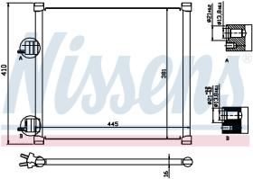 Nissens 94302 - CONDENSADOR FORD KA(CCQ)(96-)1.3 I