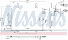 Nissens 94324 - CONDENSADOR RENAULT KANGOO I(98-)1.