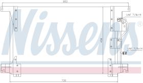 Nissens 94336 - CONDENSADOR MERCEDES ACTROS MP2/MP3