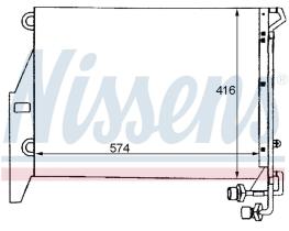 Nissens 94344 - MERCEDES NG90 SK 87-