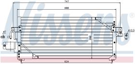 Nissens 94359 - NISSAN SUNNY 91-92